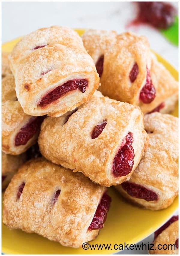 Easy Strawberry Strudels