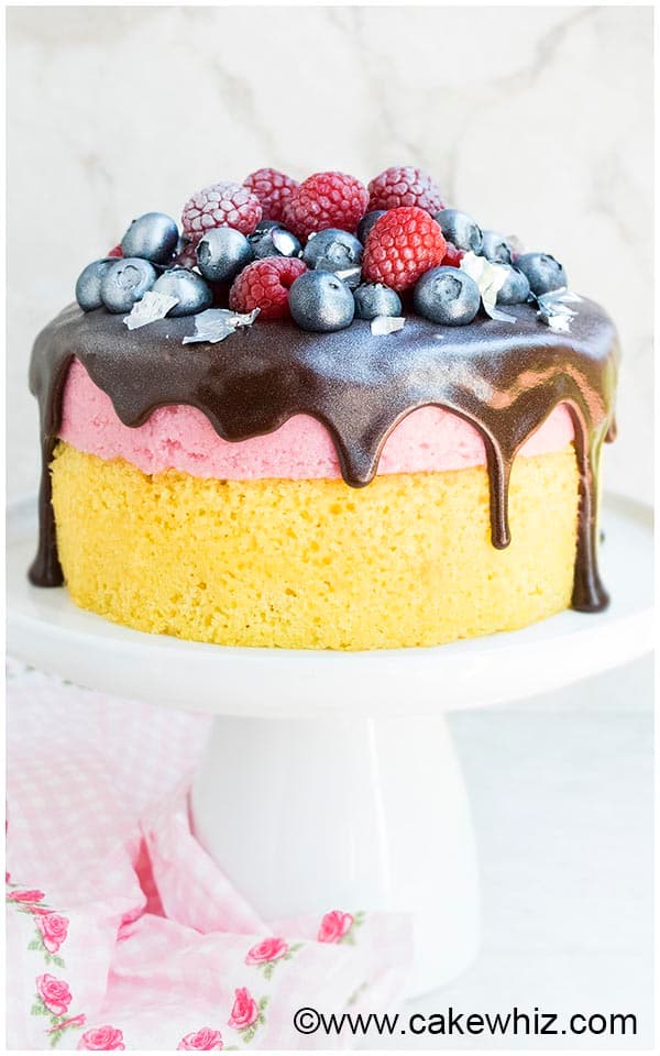 Chocolate Raspberry Mousse Cake