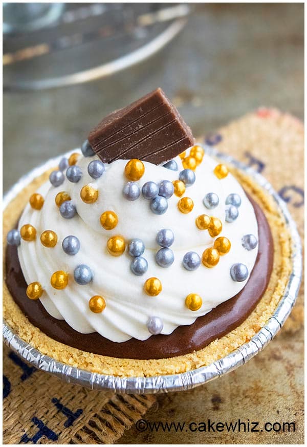 No Bake Chocolate Tart