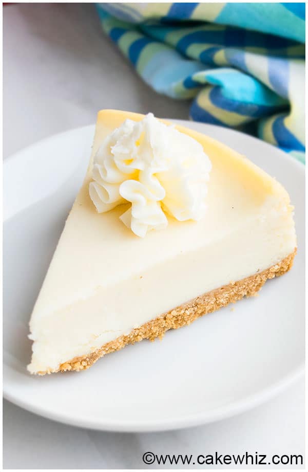Easy New York Cheesecake Recipe