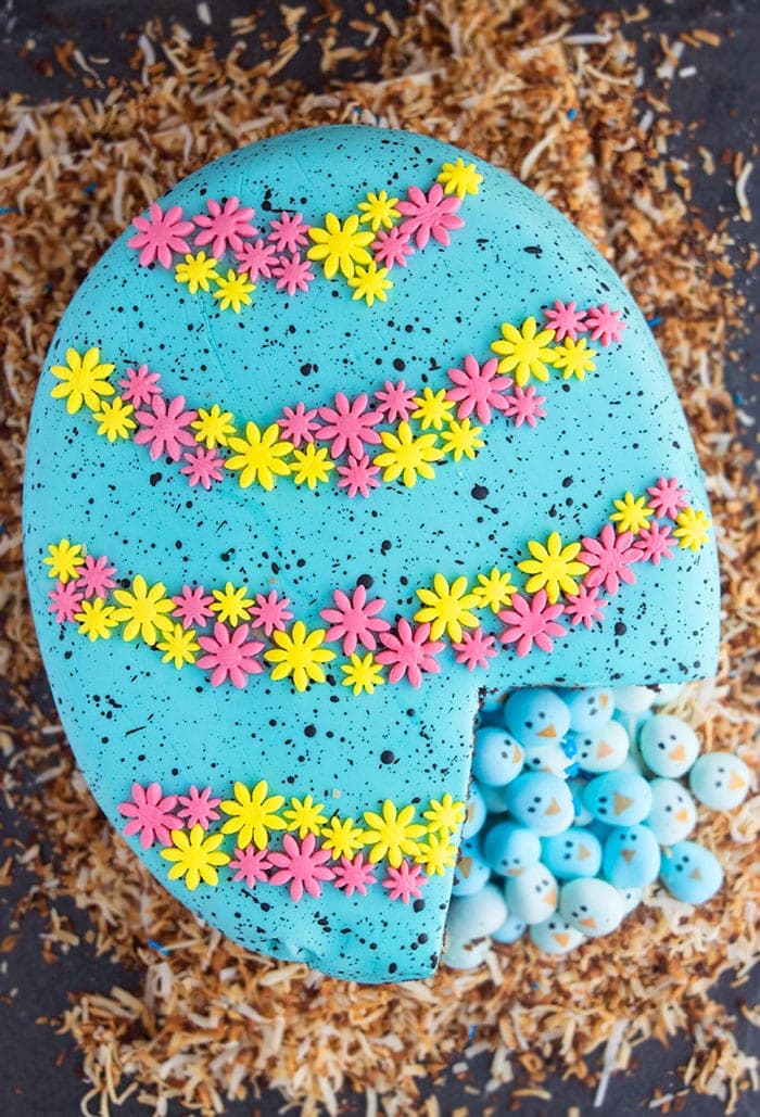Pinata Cake (Robin Egg Cake)