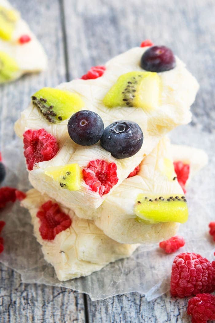 Frozen Yogurt Bark Recipe