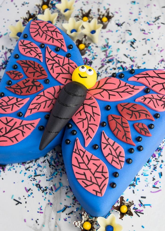 Easy Butterfly Cake (Recipe and Tutorial)