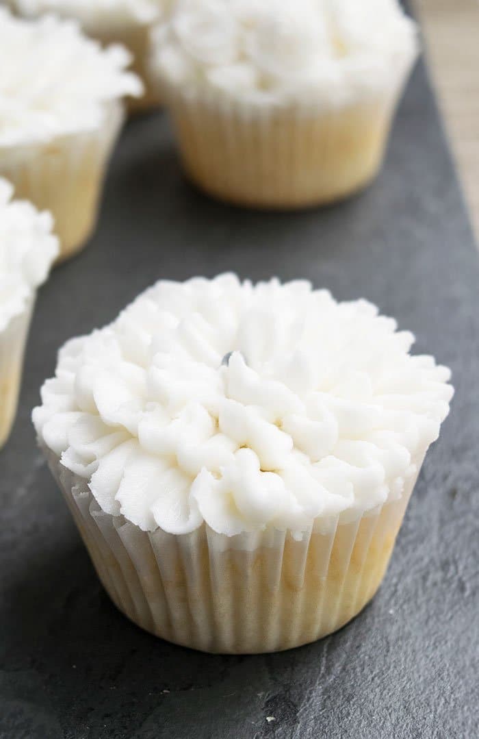 White Wedding Cupcakes Recipe