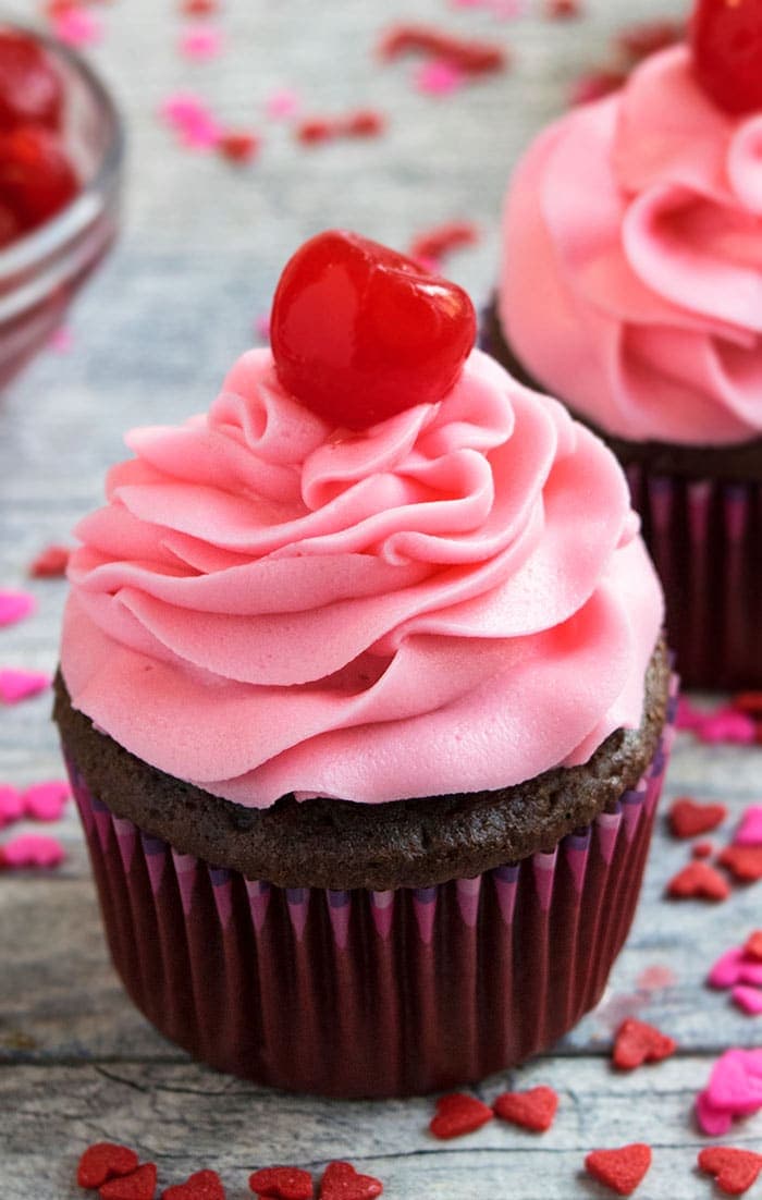Maraschino Cherry Frosting Recipe
