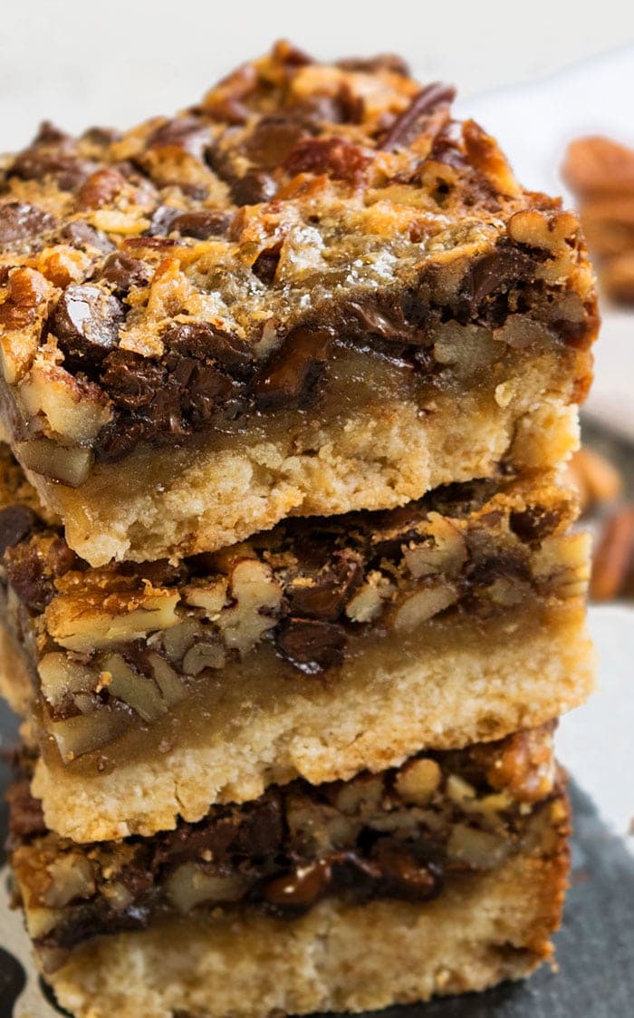 Pecan Pie Bars (No Corn Syrup)