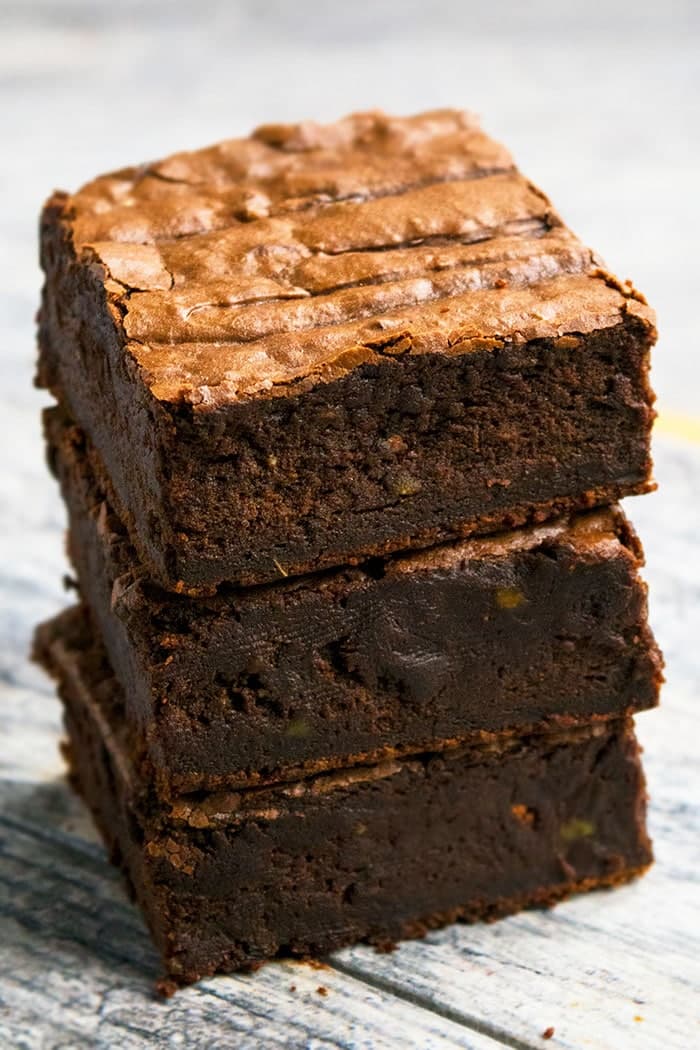 Easy Fudgy Avocado Brownies