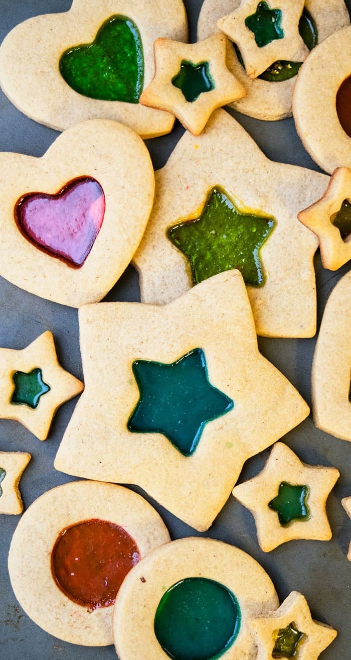 Stained Glass Cookies (Glass Window Cookies)