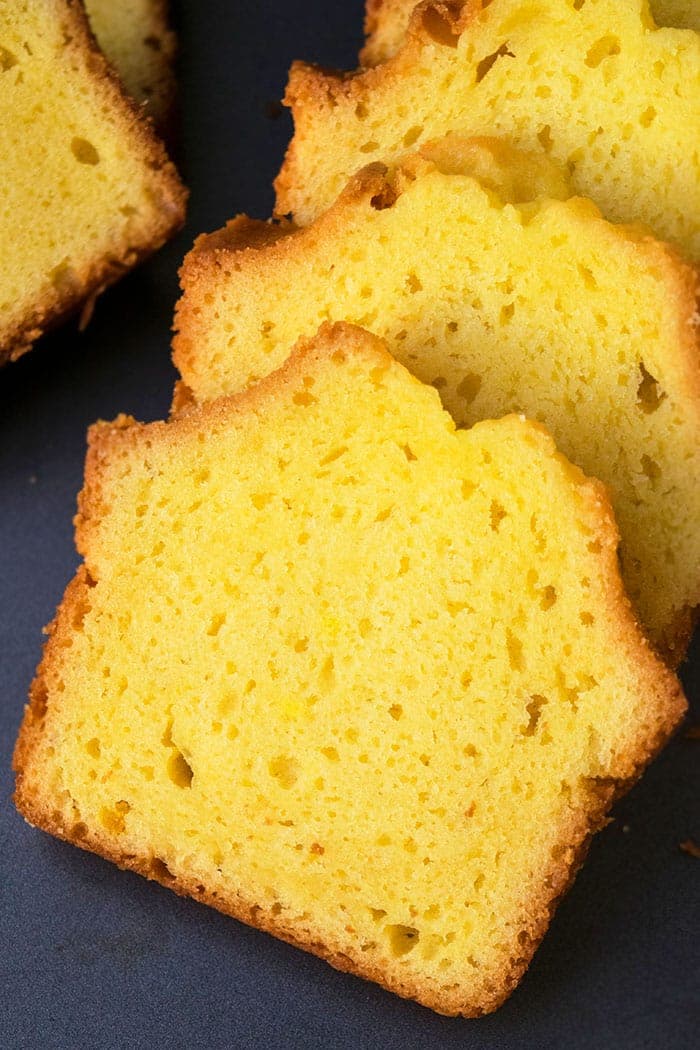 Lemon Pound Cake (With Cake Mix)