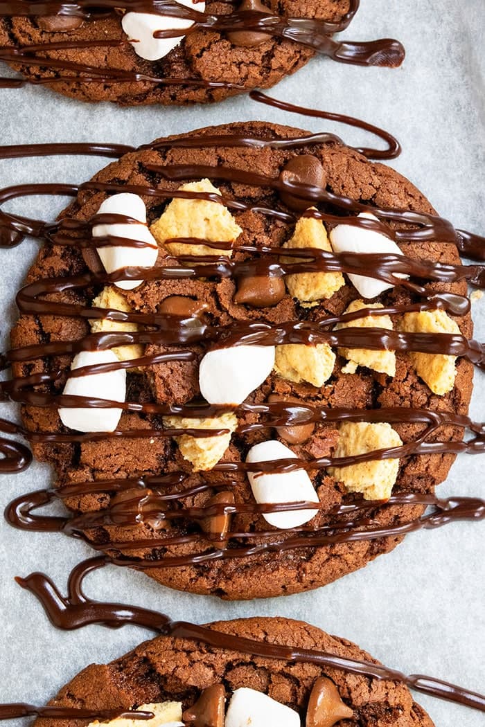 Easy Smores Cookies