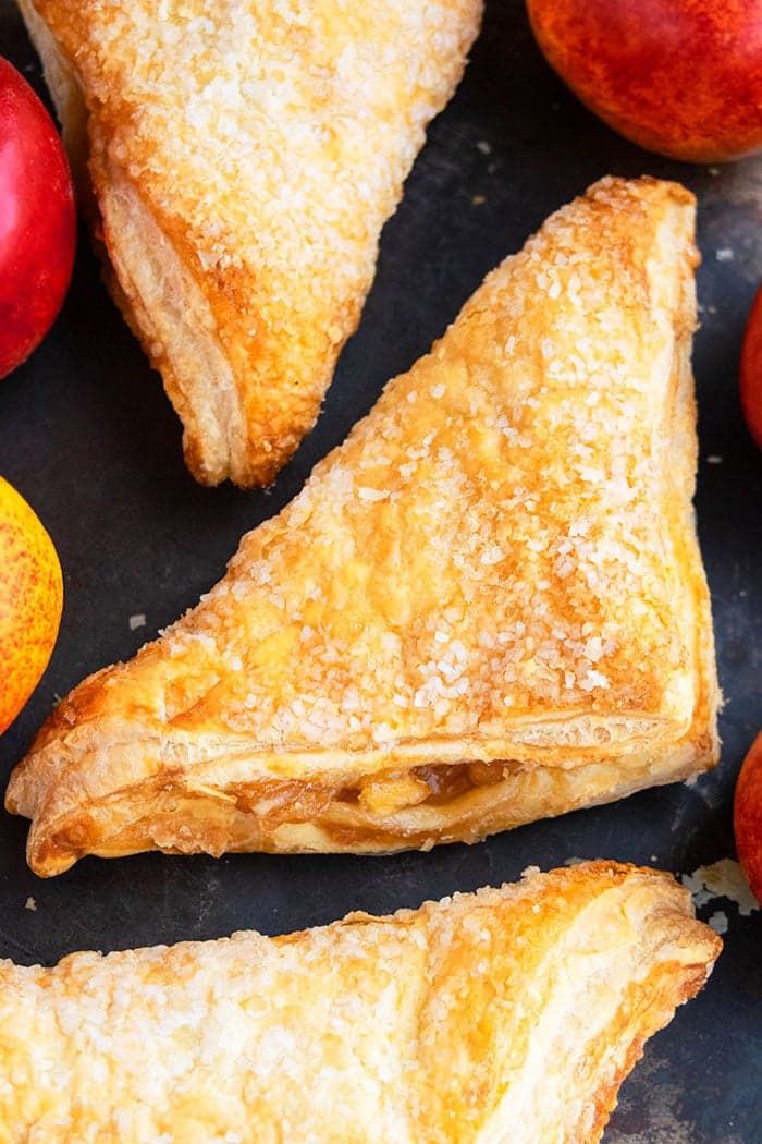 Easy Apple Turnovers (Puff Pastry)