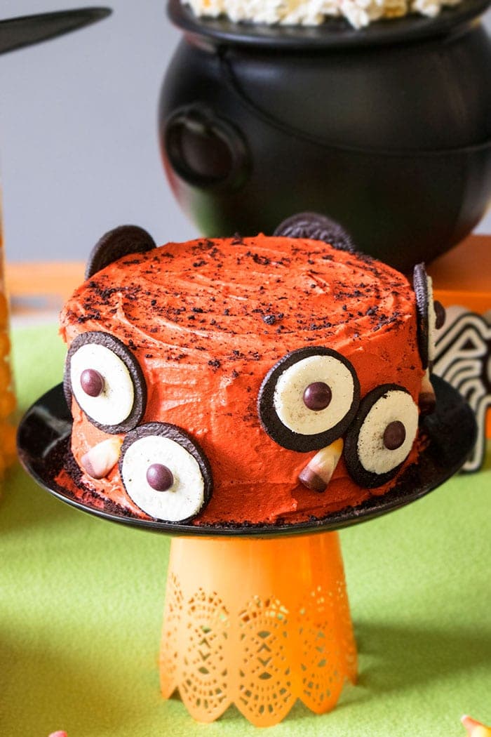 Easy Owl Cake (For Kids Halloween Party)