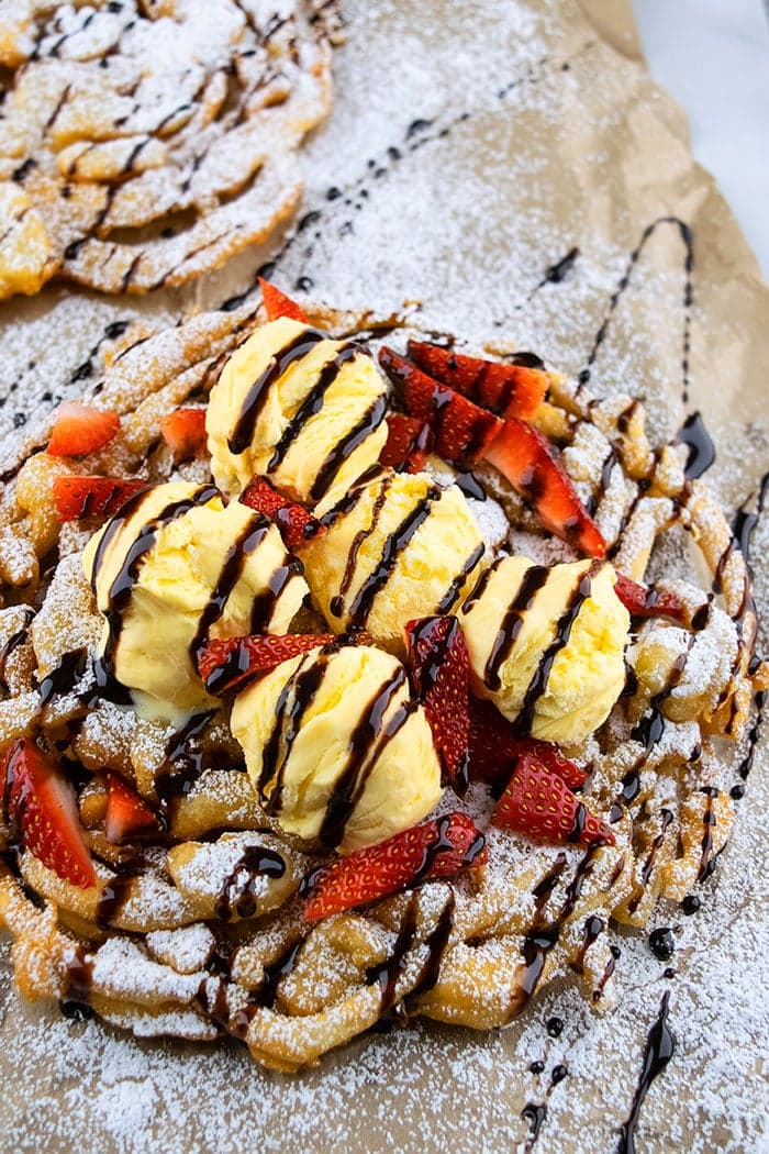 Easy Funnel Cake