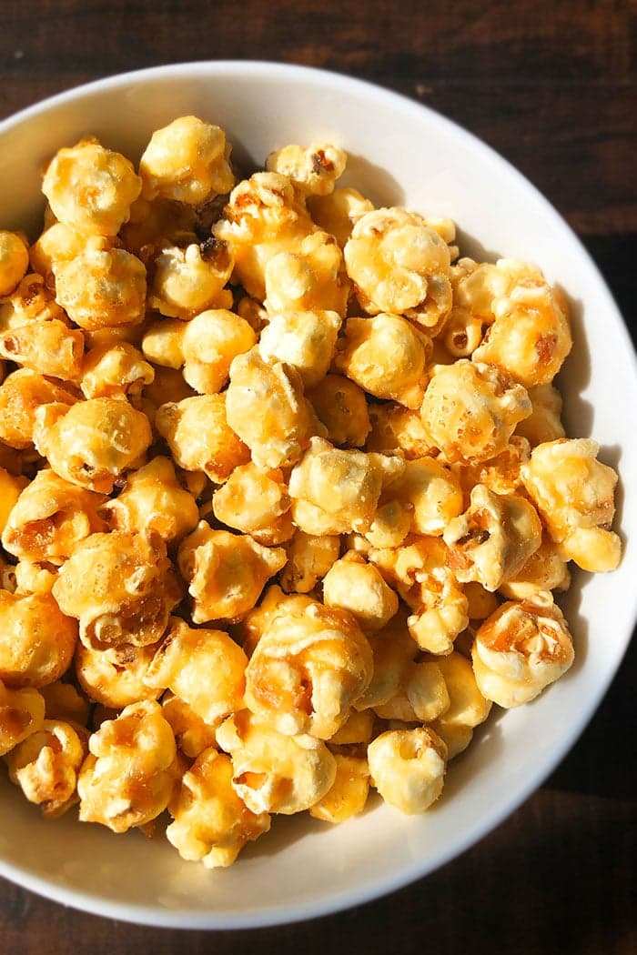 Homemade Caramel Corn