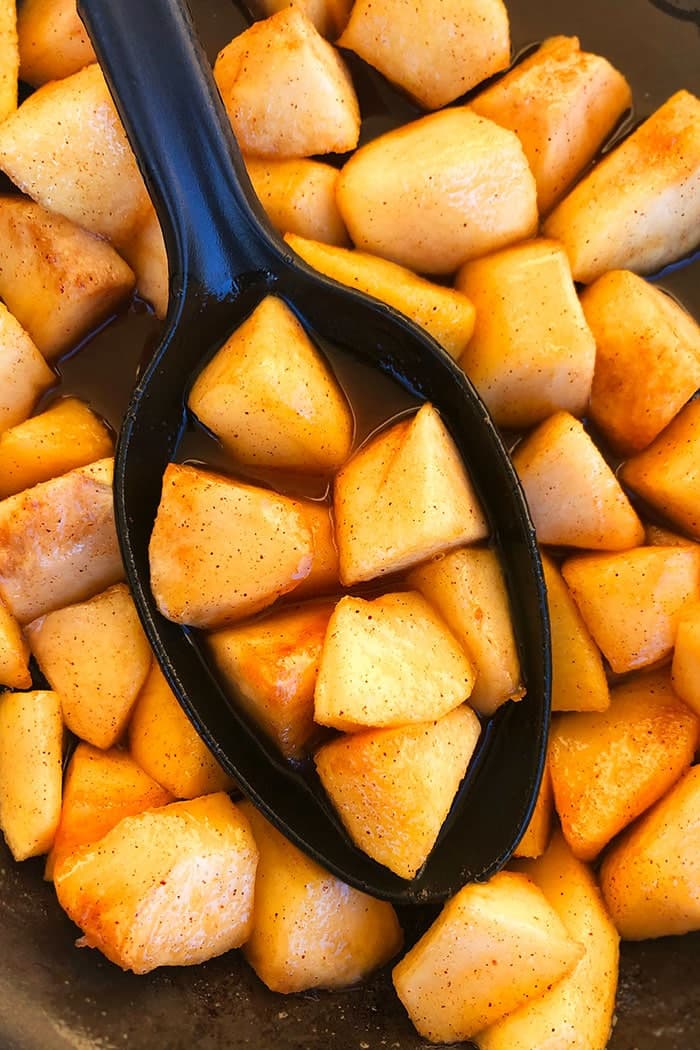Slow Cooker Fried Apples