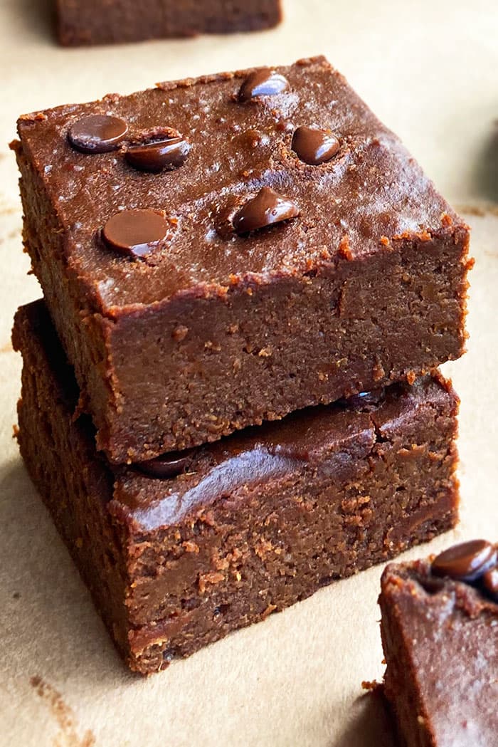 Fudgy Pumpkin Brownies