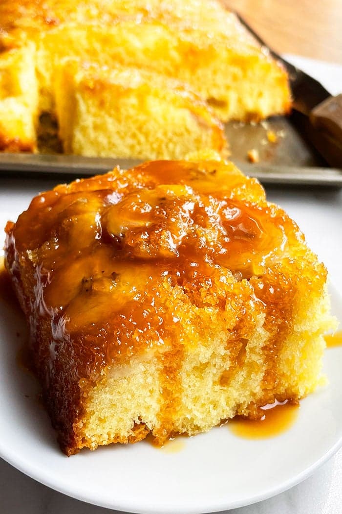 Banana Upside Down Cake