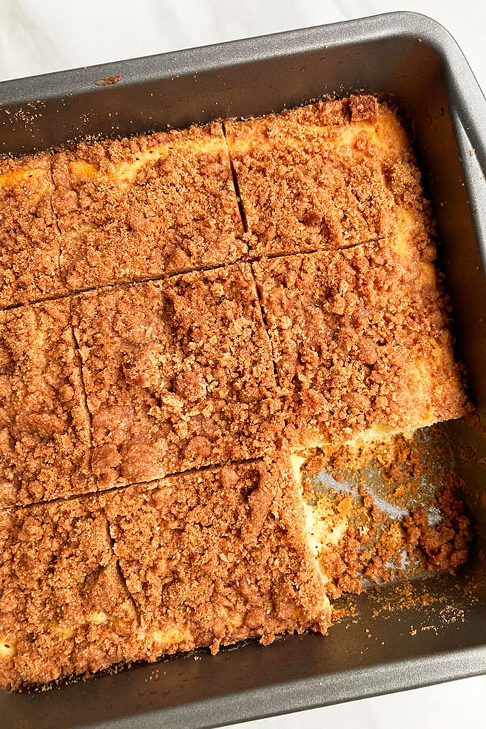 Easy Crumb Cake (With Cake Mix)