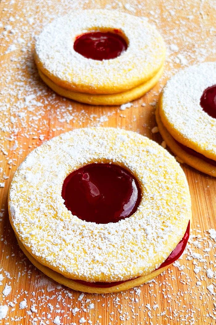 Easy Linzer Cookies