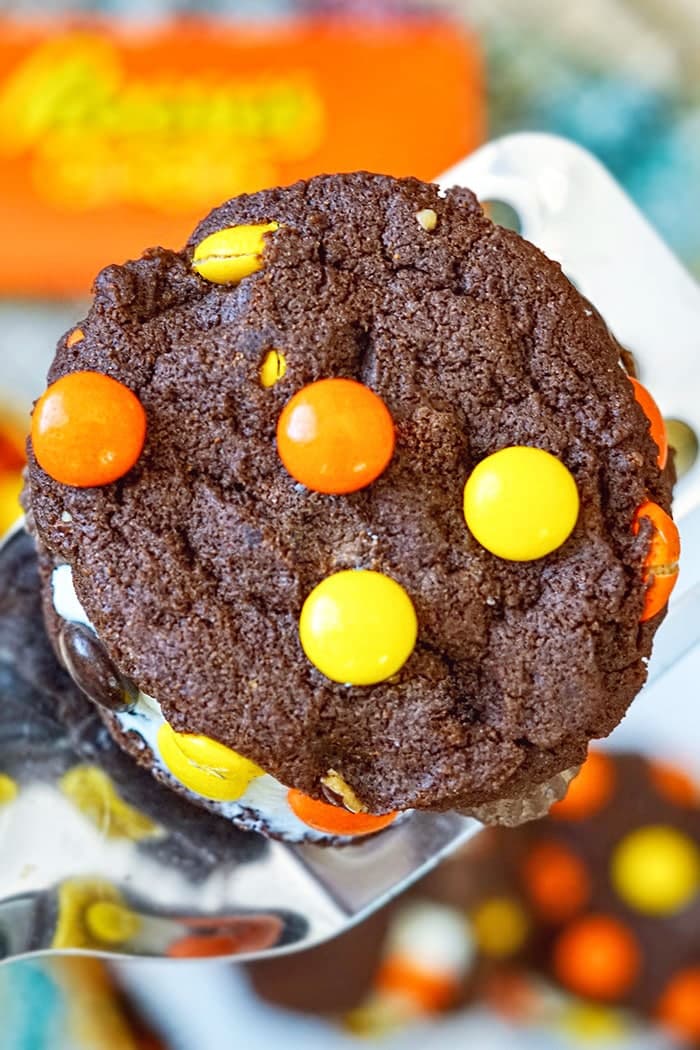 Easy Reeses Cookies (With Cake Mix)