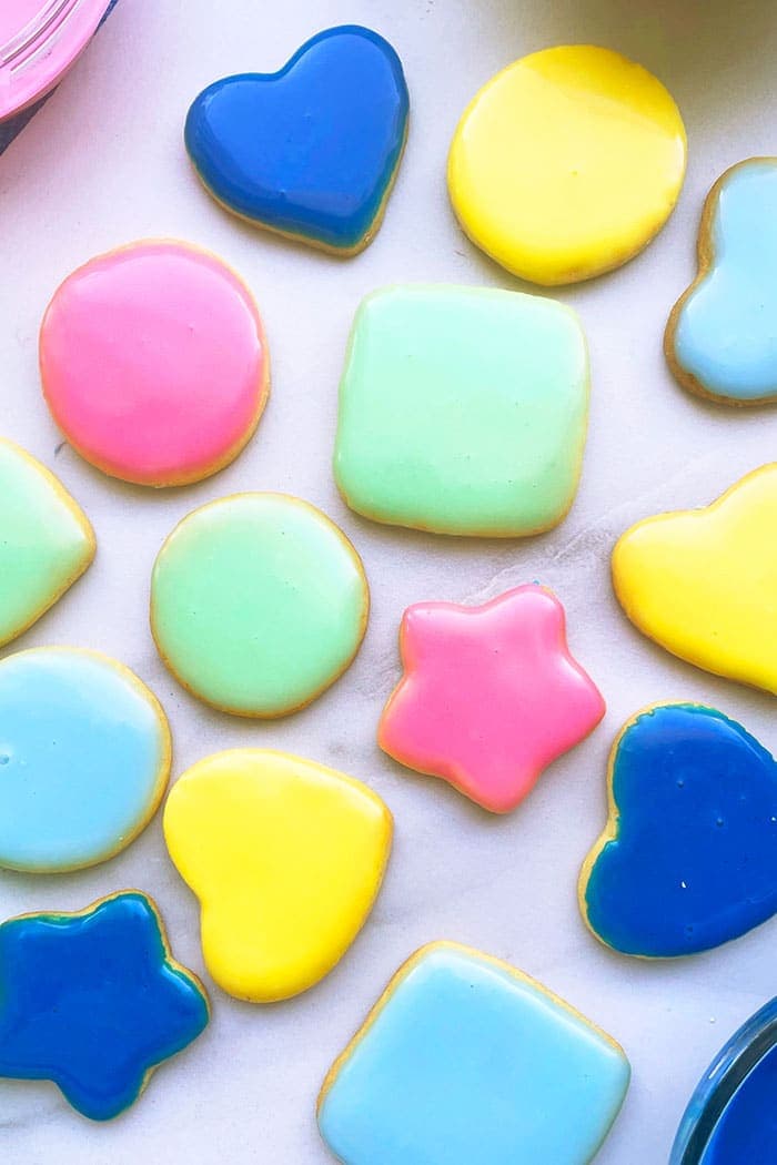 Cut Out Sugar Cookies (With Cake Mix)