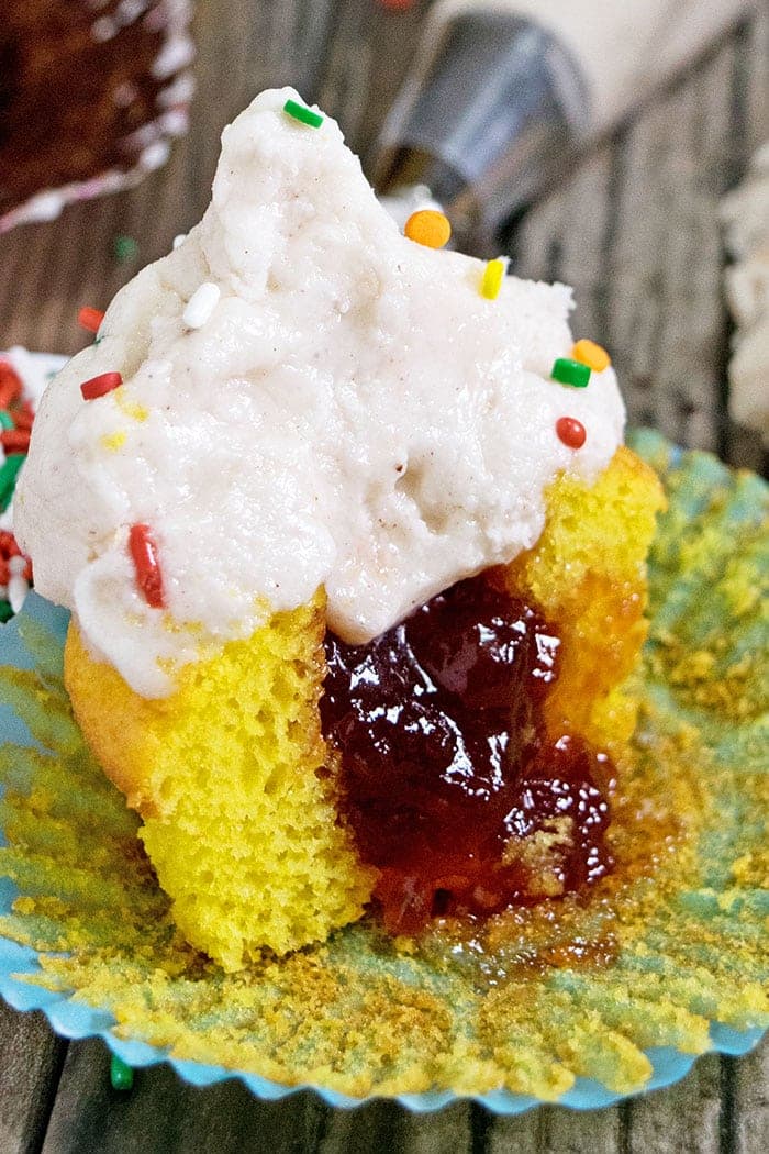 Easy Filled Cupcakes