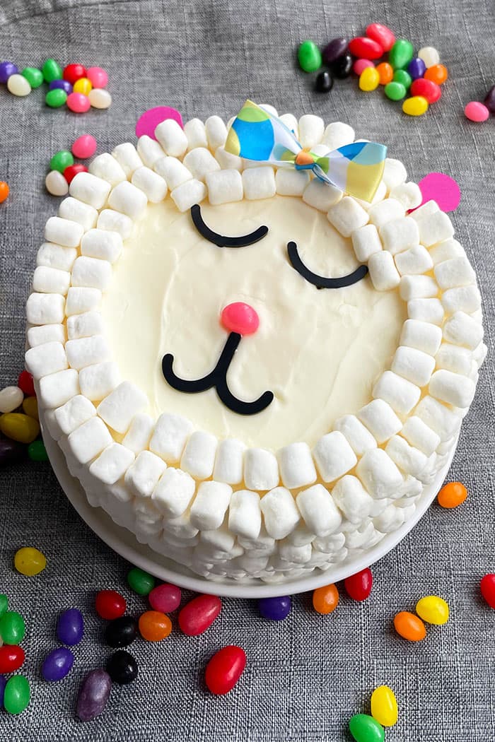 Easy Easter Lamb Cake