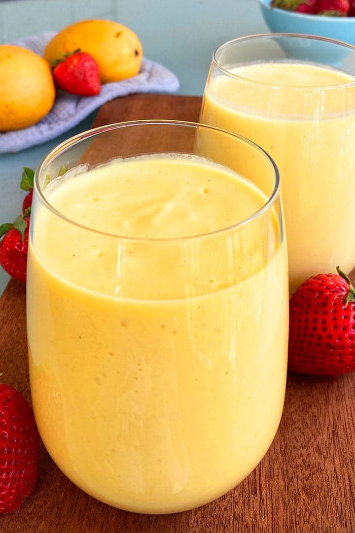 Easy Indian Mango Lassi