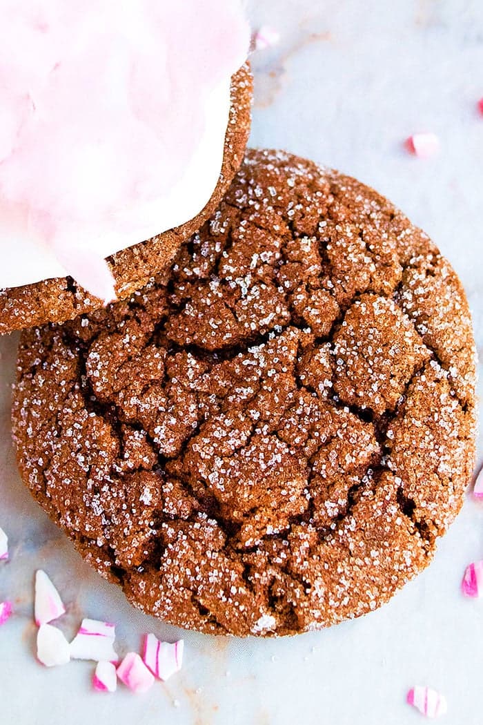 Spicy Mexican Hot Chocolate Cookies (With Cake Mix)