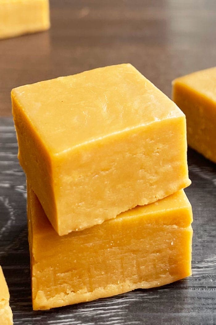 Easy Caramel Fudge (2 Ingredients)