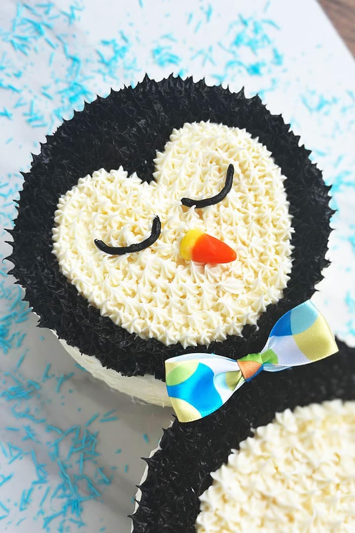 Easy Penguin Cake