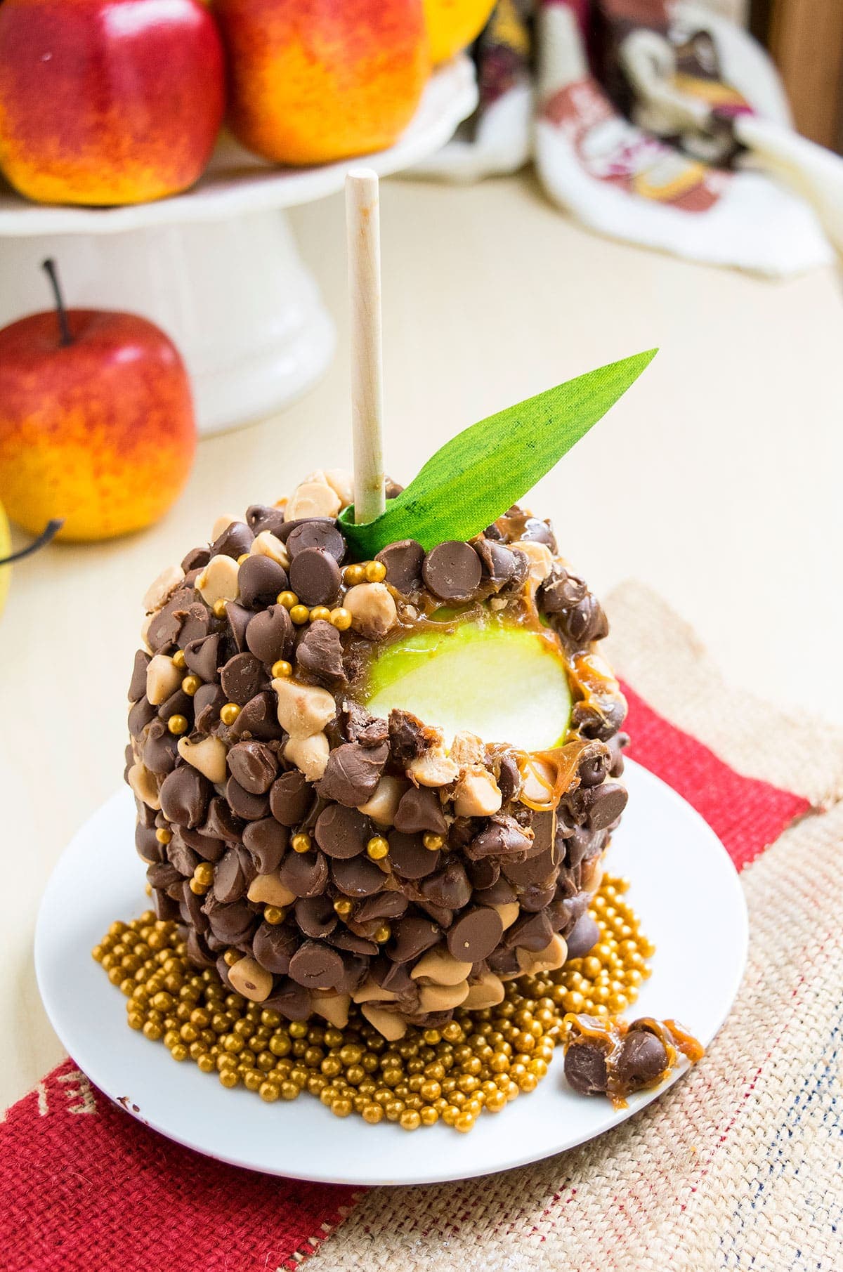 Chocolate Caramel Apples