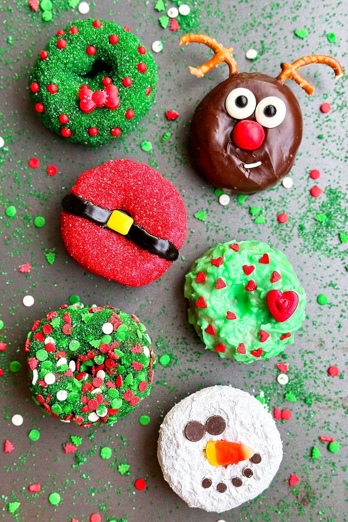 Easy Christmas Donuts