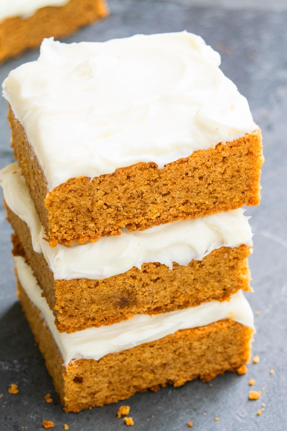 Easy Pumpkin Bars (With Cream Cheese Frosting)