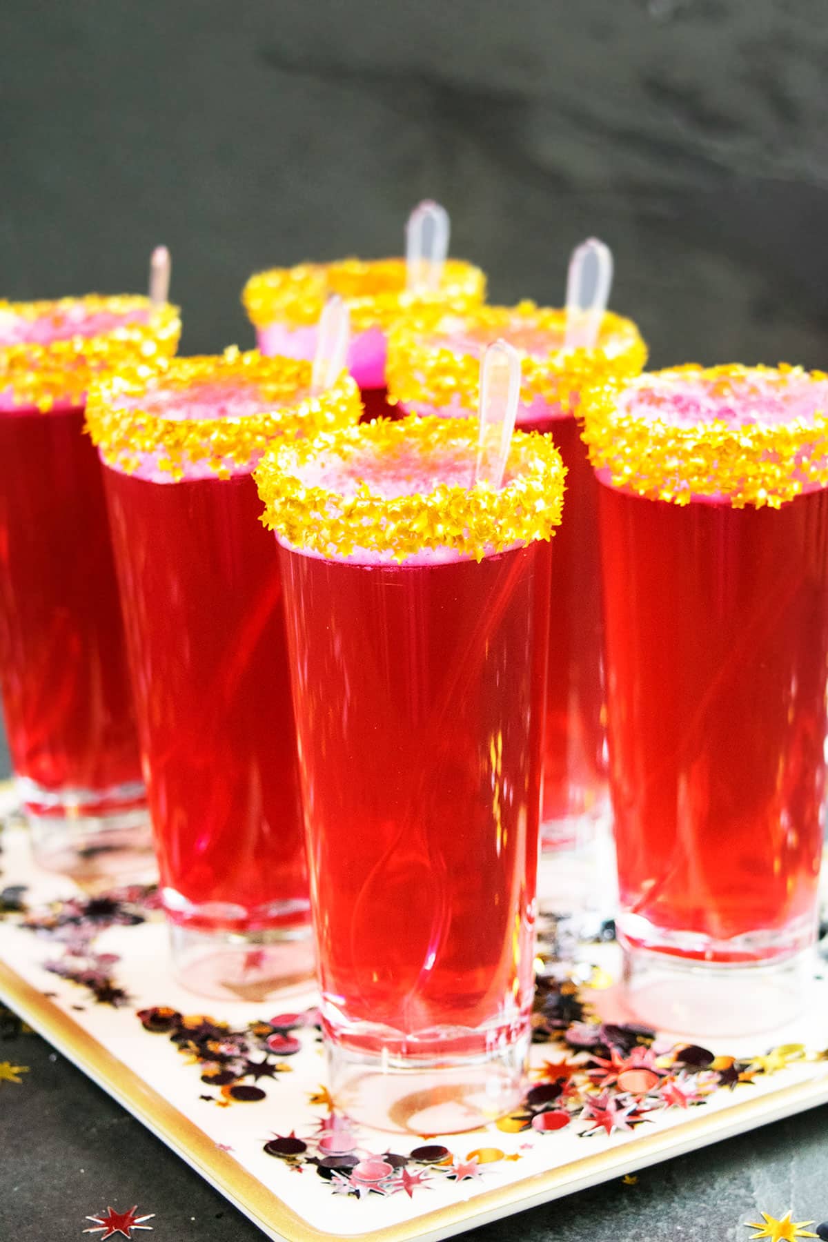 Pink Champagne Jelly Shots (Sparkling)