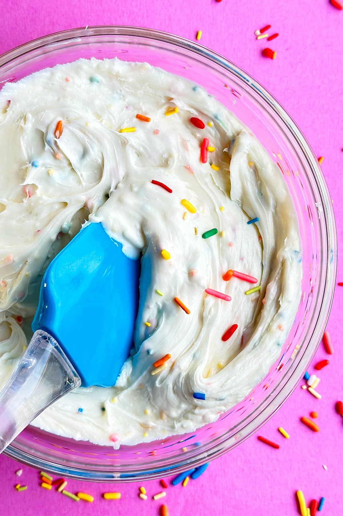 Easy Funfetti Frosting (Sprinkle Frosting)