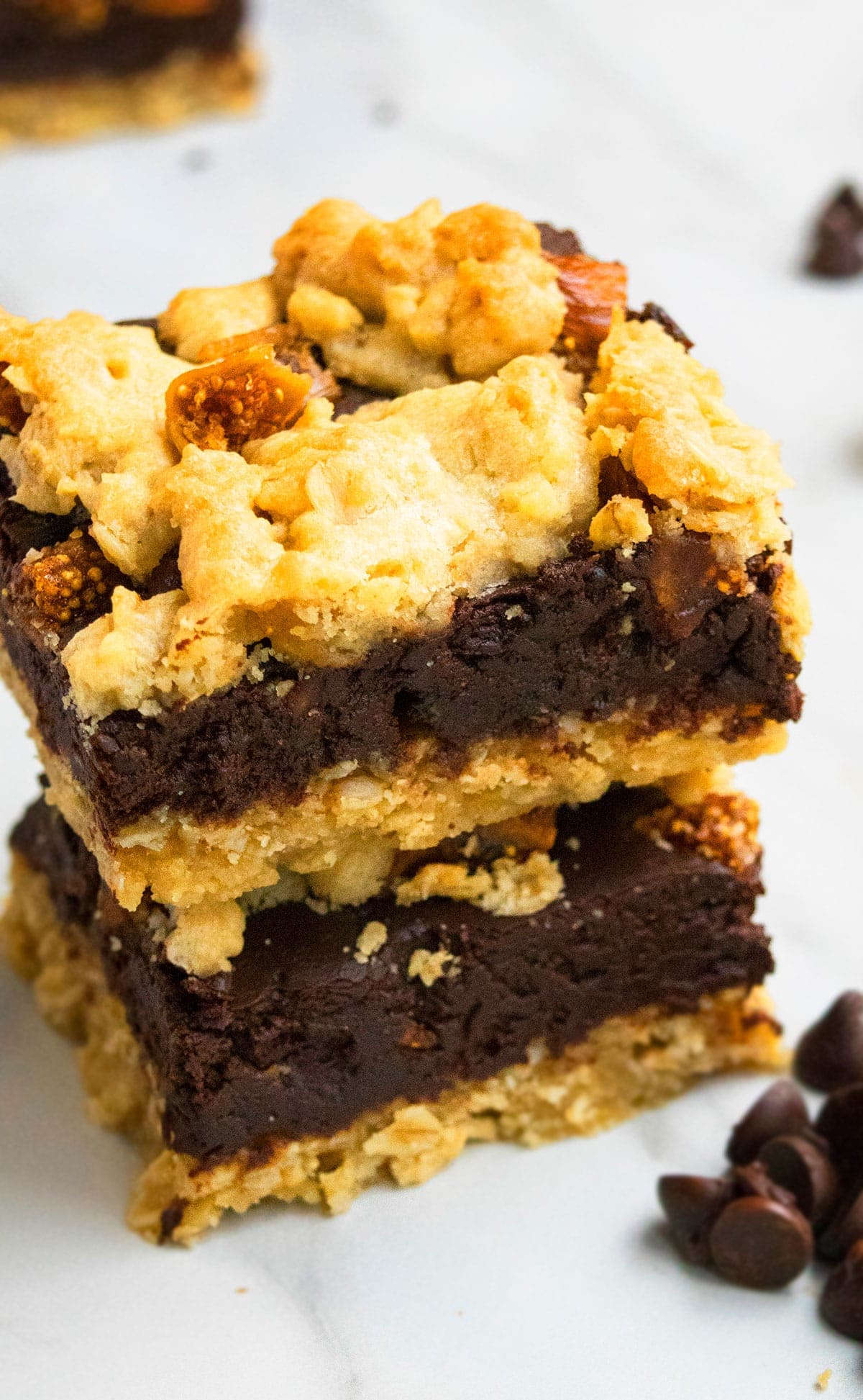 Chocolate Oatmeal Bars (Crumb Bars)