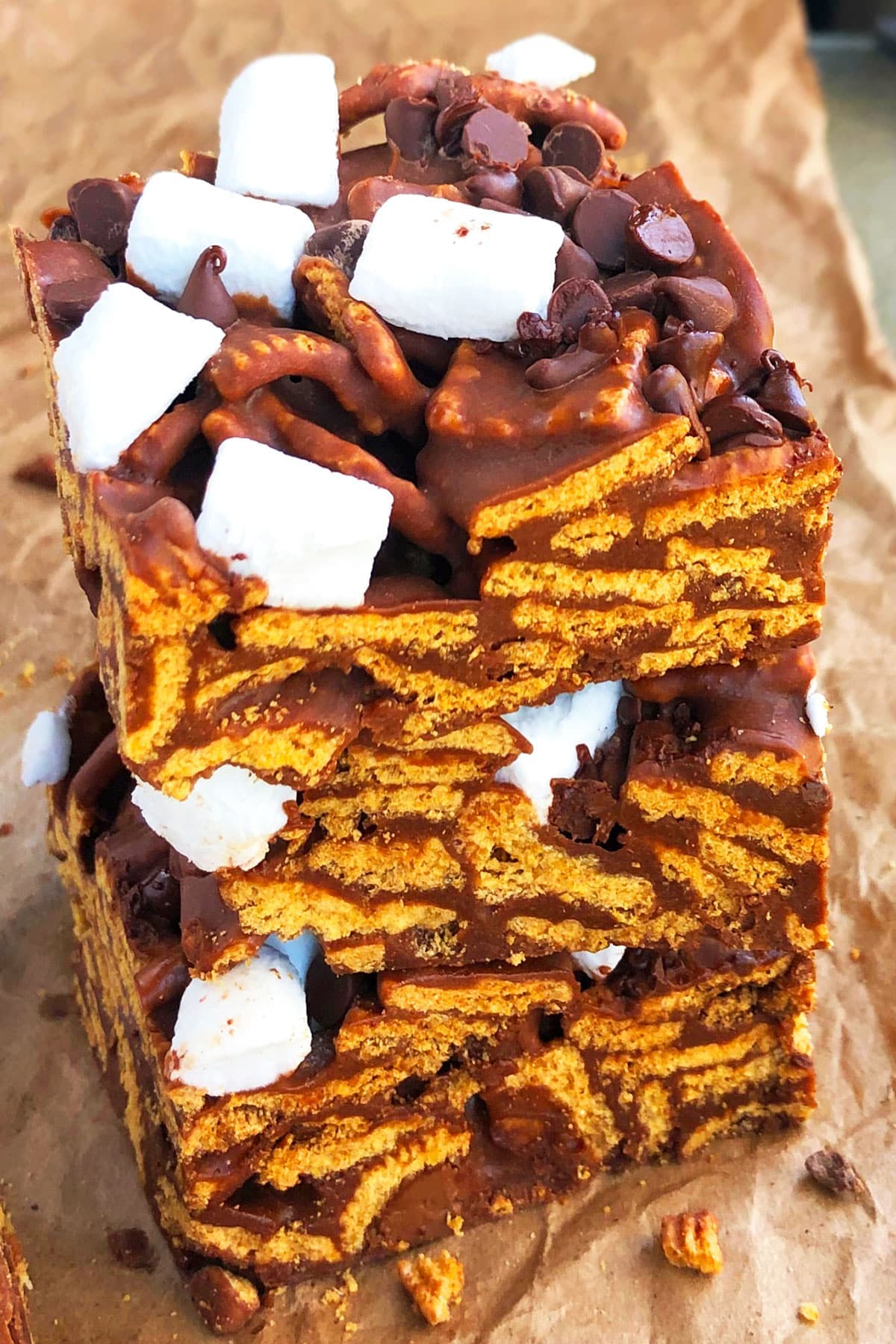 No Bake Smores Bars