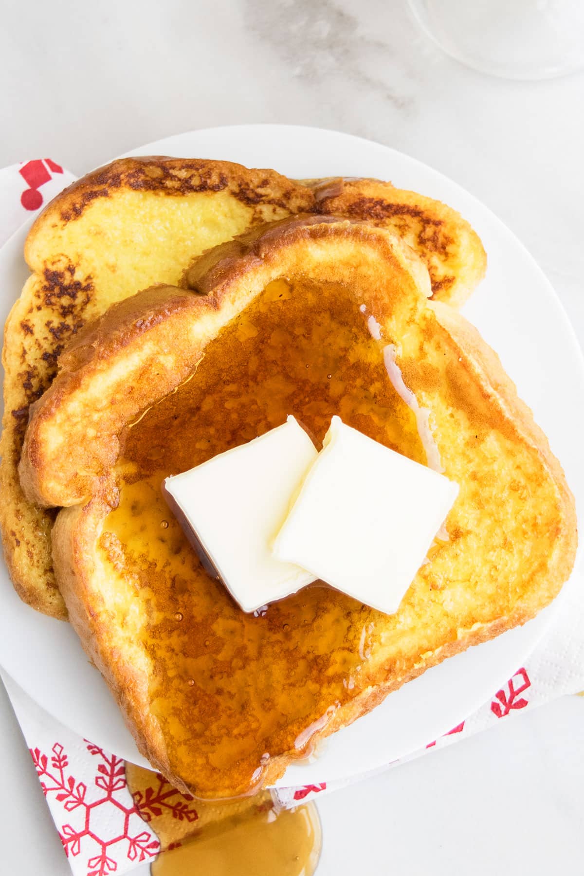 Easy Eggnog French Toast
