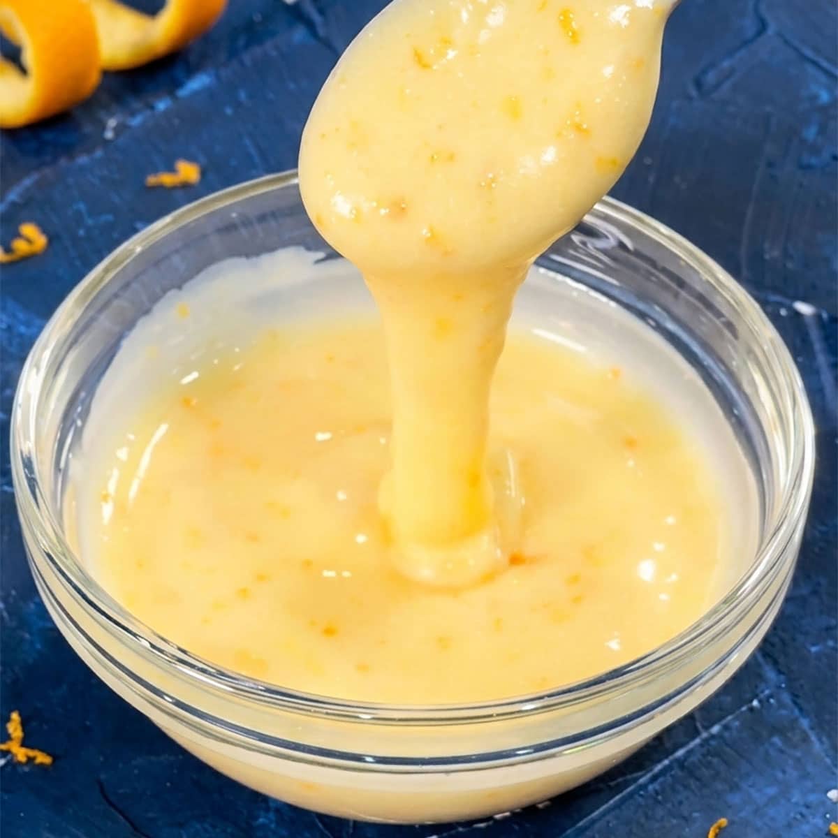 Easy Orange Glaze For Cake (Drizzle Icing)