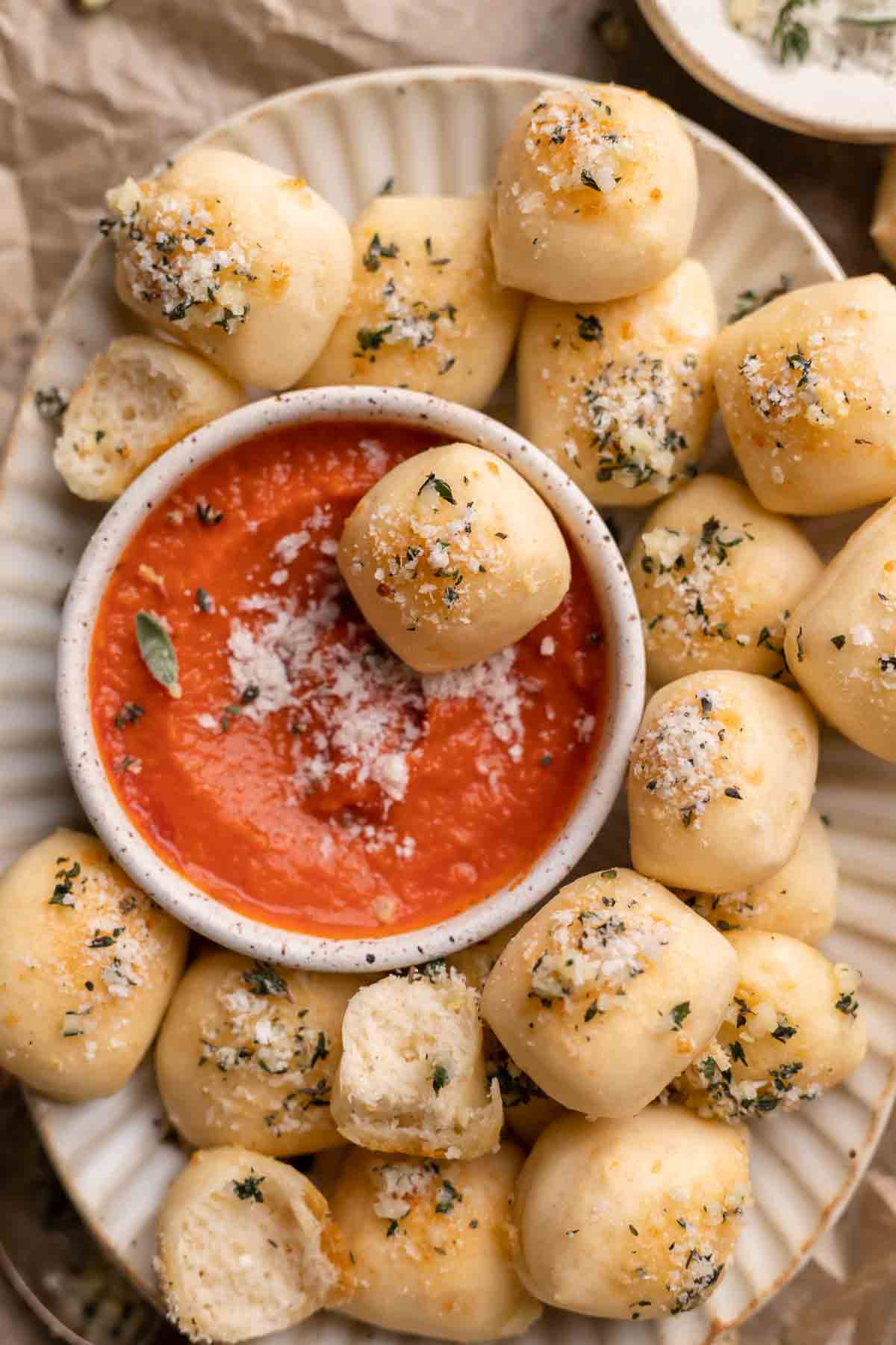 Parmesan Bread Bites