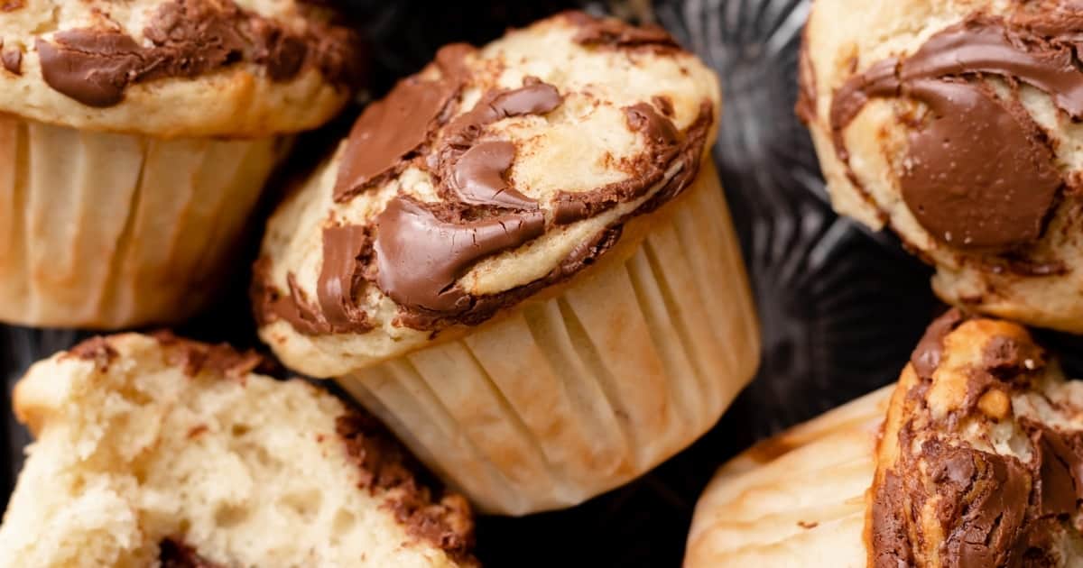 Banana Nutella Muffins