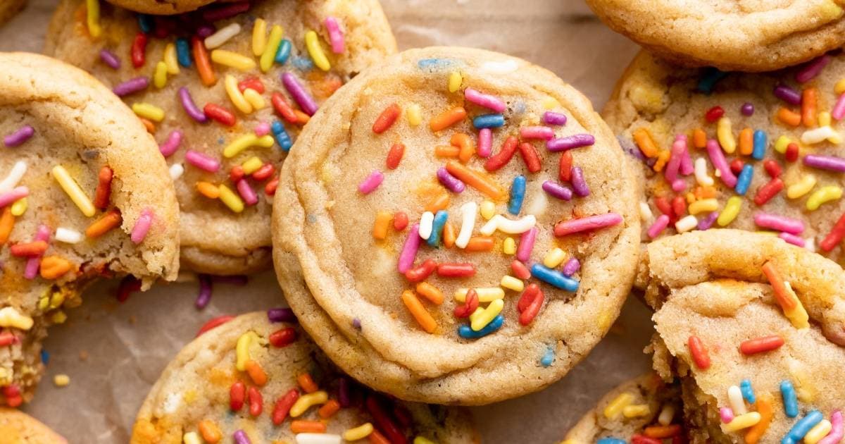 Birthday Cake Cookies