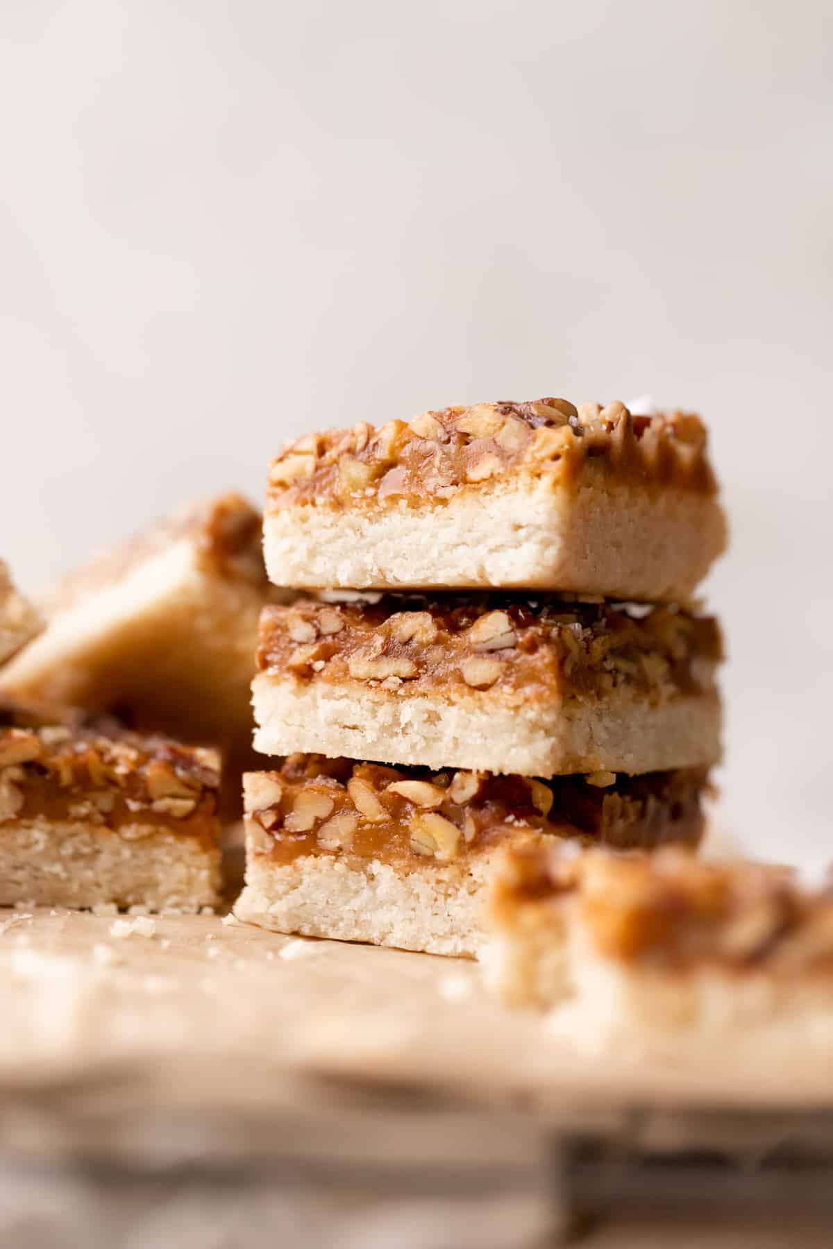 Salted Caramel Pecan Bars