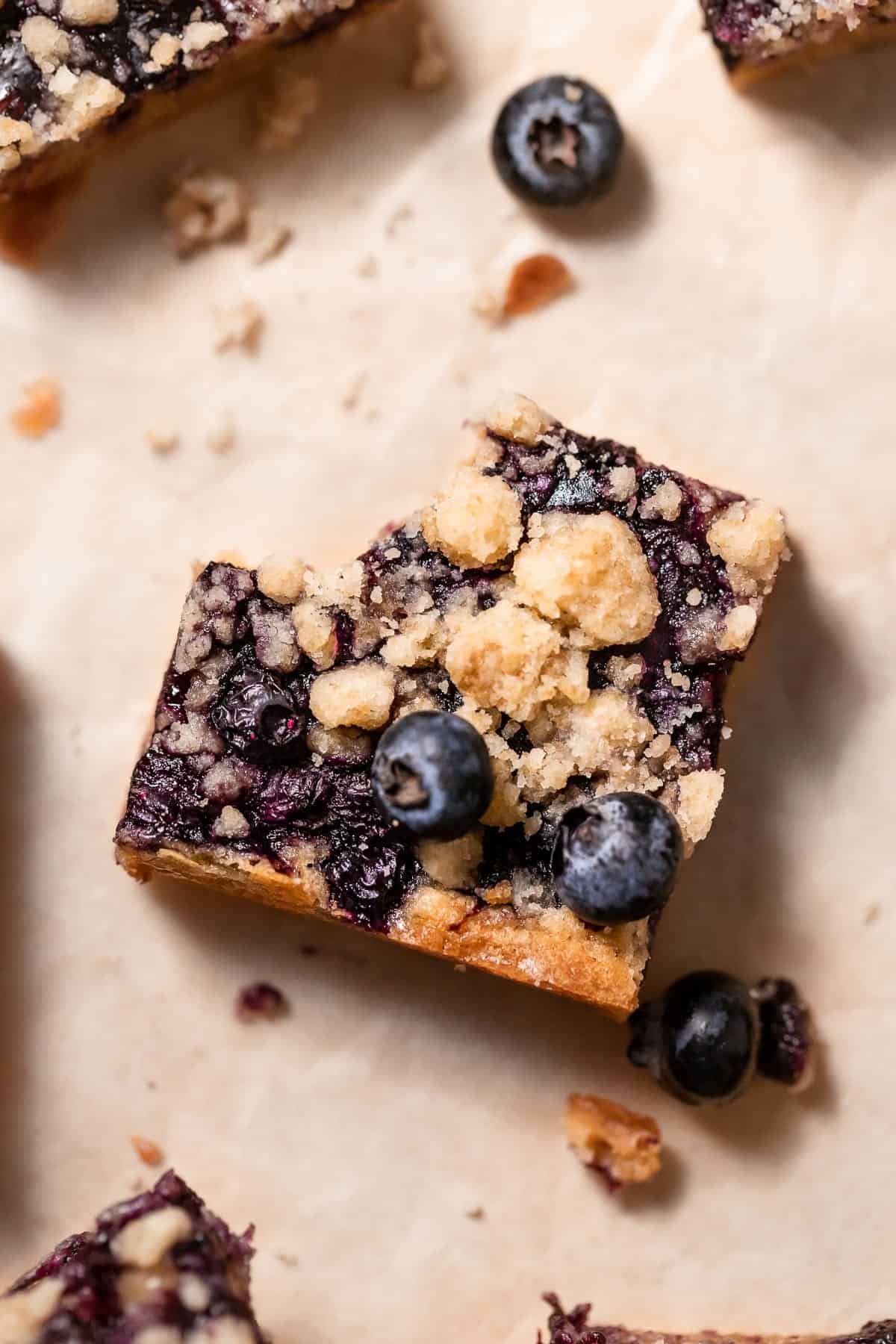 Blueberry Blondies