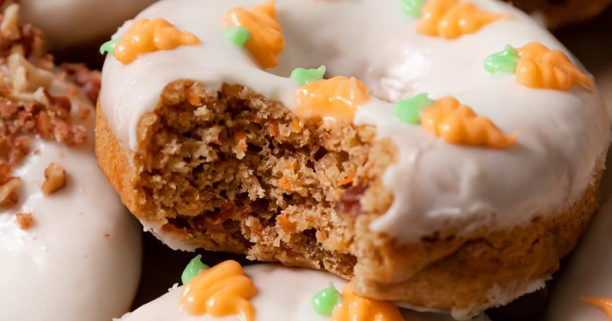 Carrot Cake Donuts