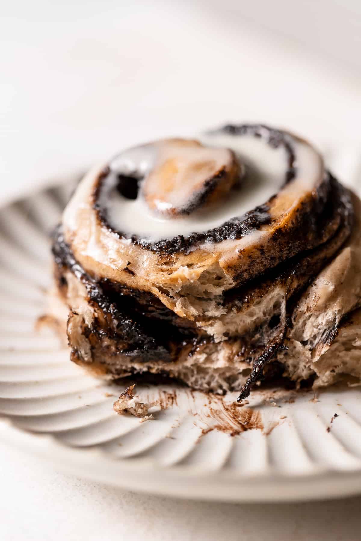 Oreo Cookies and Cream Cinnamon Rolls