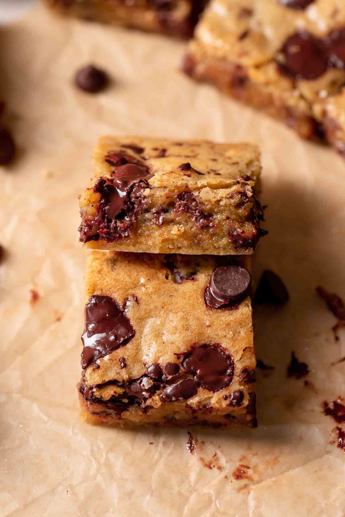 Brown Butter Chocolate Chip Blondies