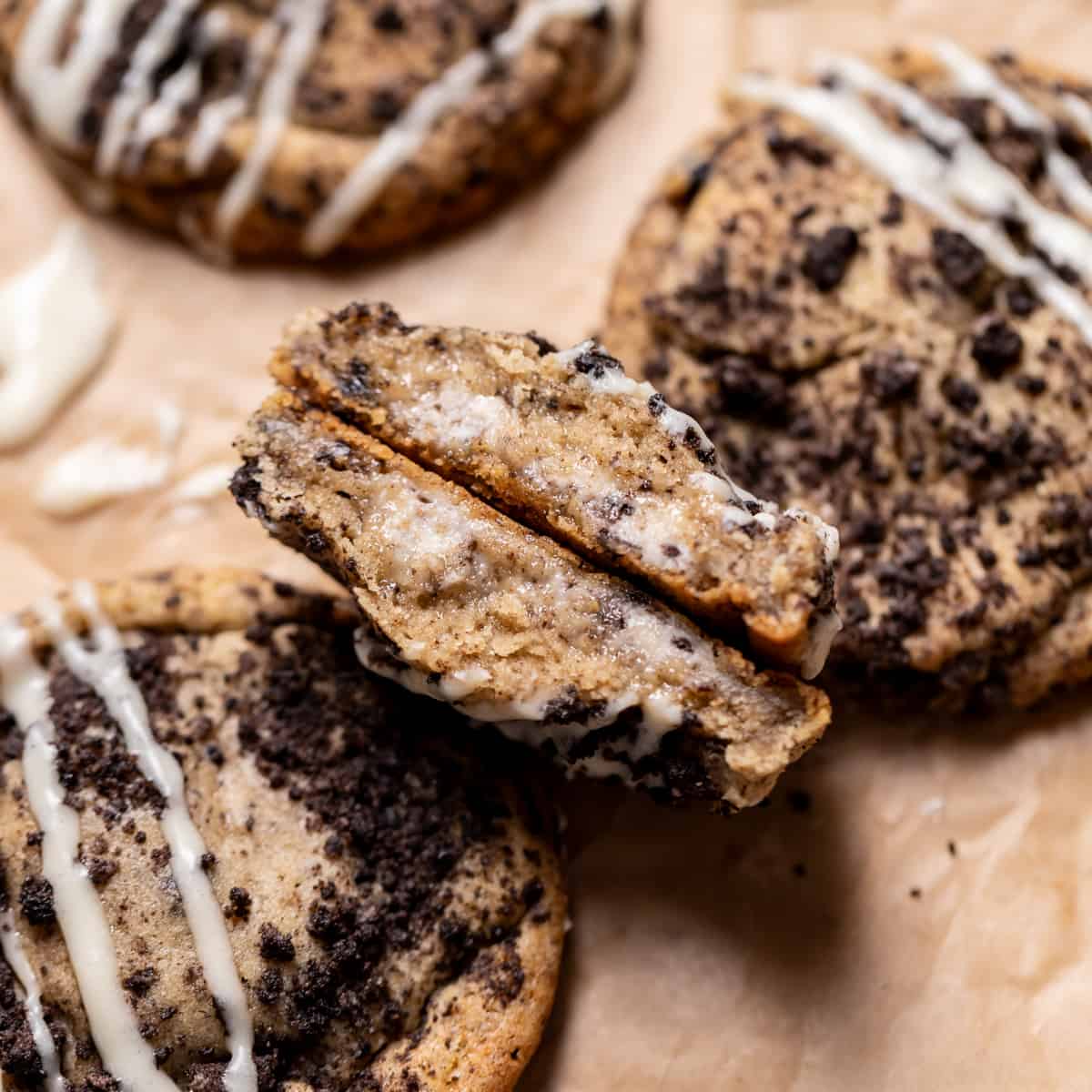Oreo Cheesecake Cookies