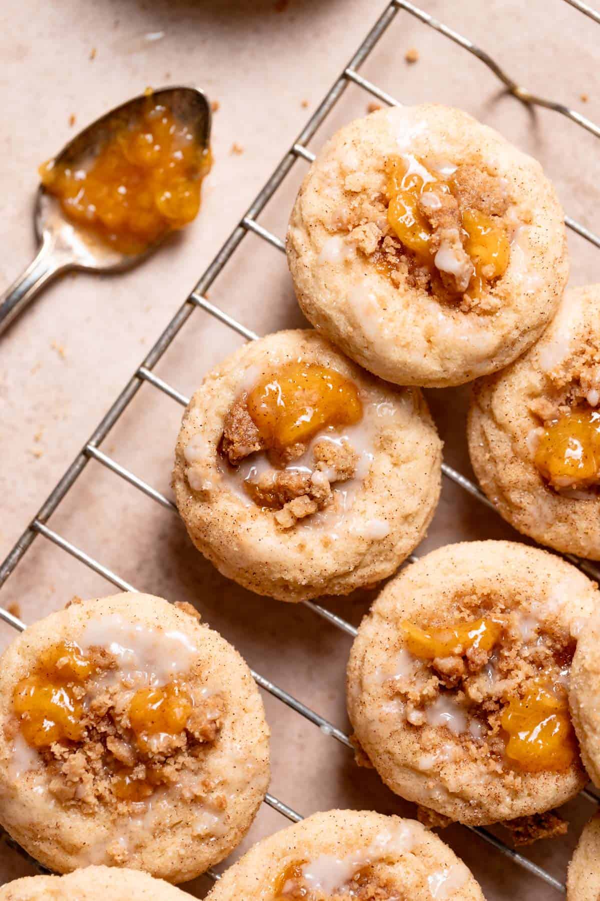 Peach Cobbler Cookies
